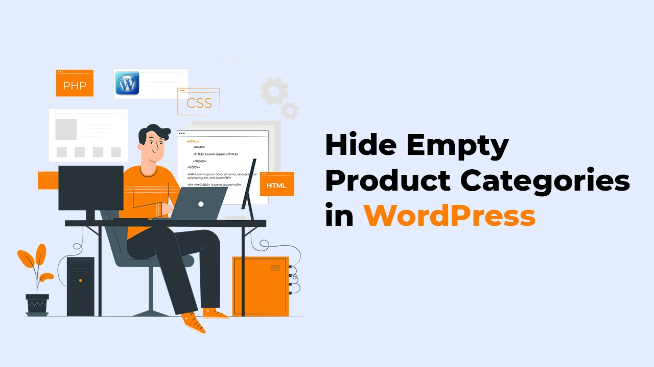 Hide empty product categories menu in WordPress